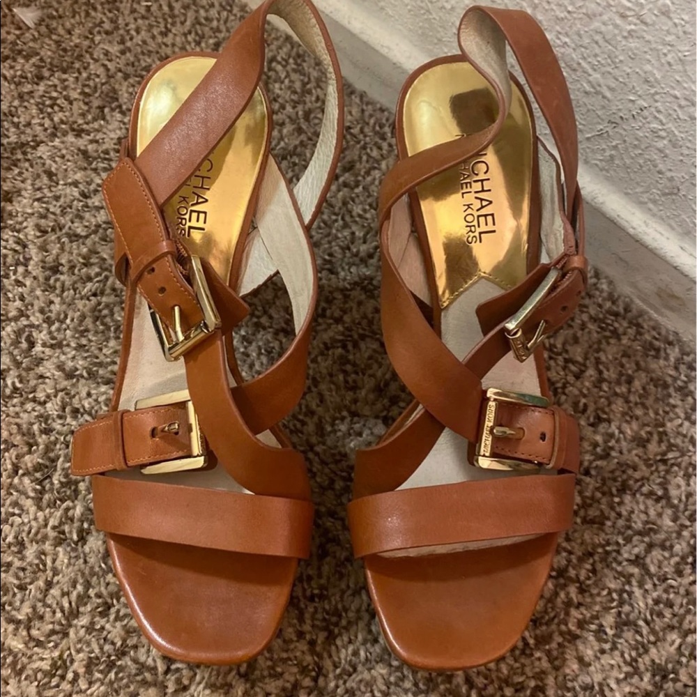 Michael Kors platform sandals